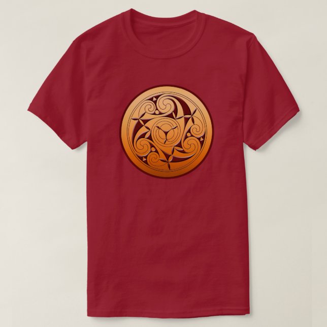 Celtic Spiral T-Shirt (Design vorne)