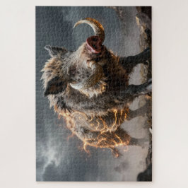 Celtic Spirit Animal Boar Jigsaw Puzzle