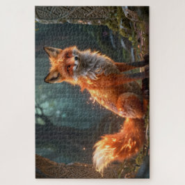 Celtic Spirit Animal Fuchs Jigsaw Puzzle