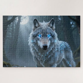 Celtic Spirit Animal Wolf Puzzle