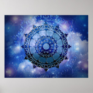 Celtic Spirit Mandala Poster