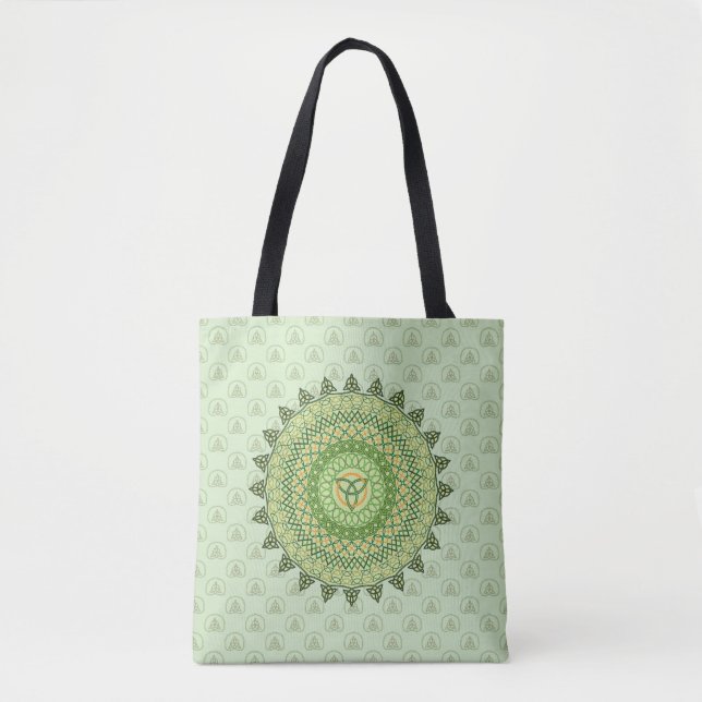 Celtic St. Patty's Day All-Over-Print Bag (Vorderseite)