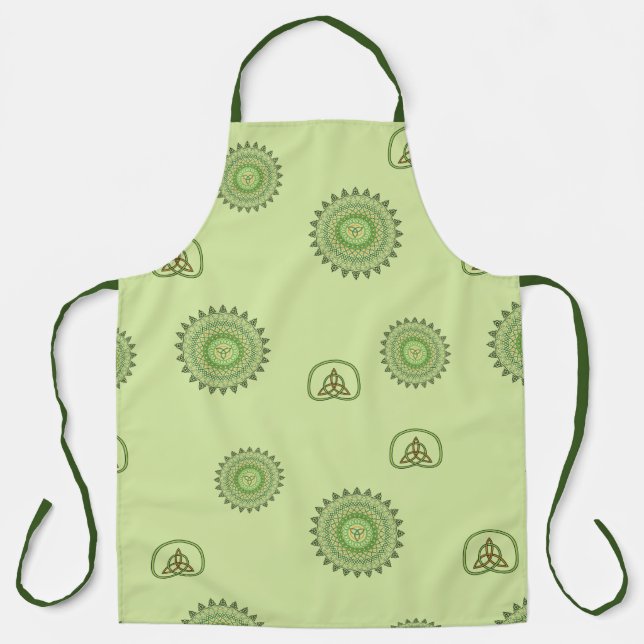 Celtic St. Patty's Day All-over Print-Schürze Schürze (Vorderseite)