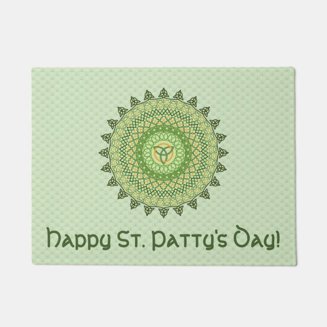 Celtic St. Patty's Day Doormat Fußmatte (Vorderseite)