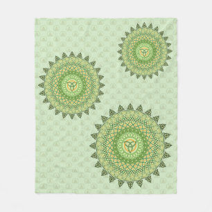 Celtic St. Patty's Day Fleece-Decke Fleecedecke