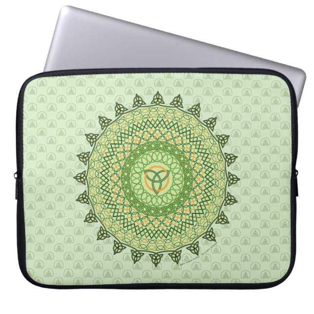 Celtic St. Patty's Day Laptop Case (Vorderseite)
