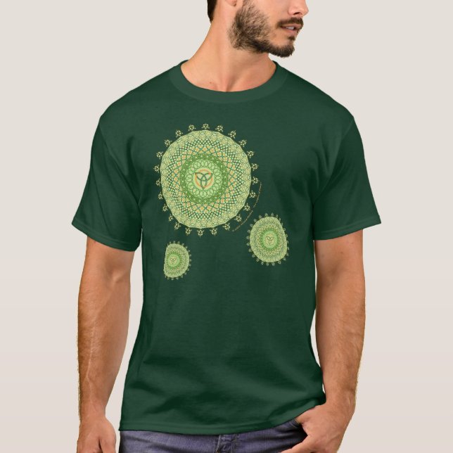 Celtic St. Patty's Day Men Dark Shirt (Vorderseite)