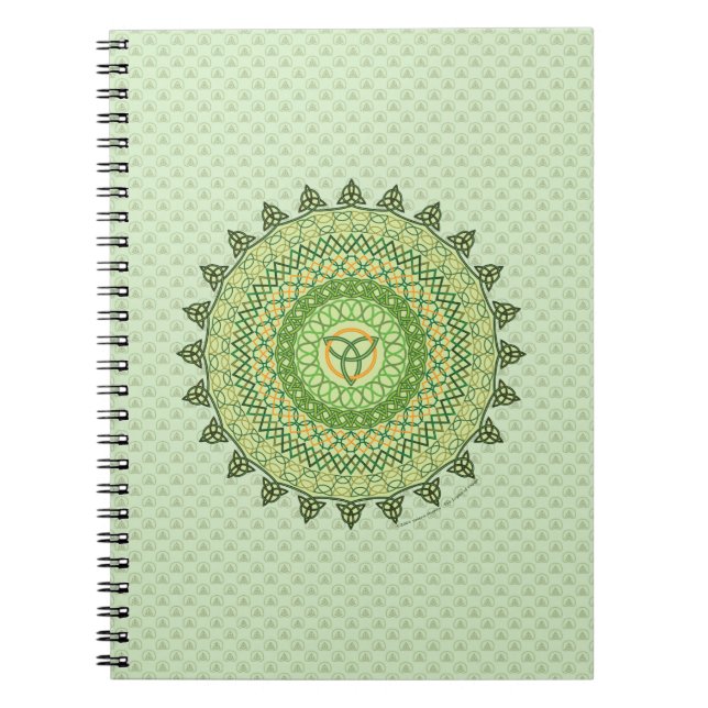 Celtic St. Patty's Day Notebook Notizblock (Vorderseite)