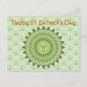 Celtic St. Patty's Day Postkarte