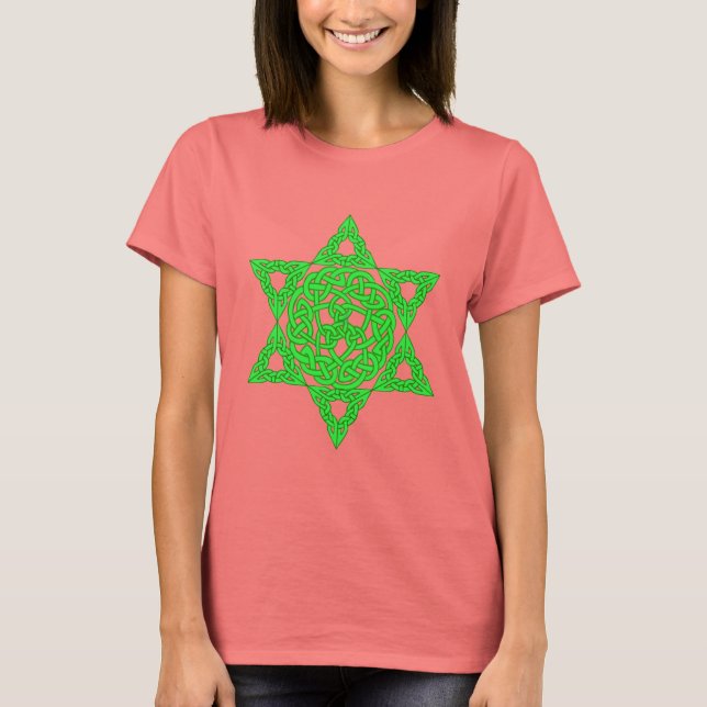 Celtic Star von David Women's Shirts (Vorderseite)