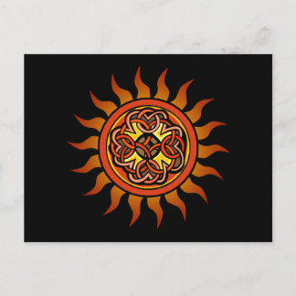 Celtic Sun 4 Postkarte