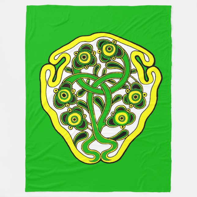Celtic-Symbol Fleecedecke (Vorderseite)