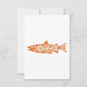 Celtic Symbol Lachs Salmons Fish Ocean Geschenkide Save The Date