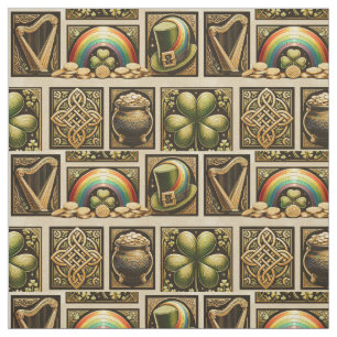 Celtic Treasures: Eine Symphonie des irischen Glüc Stoff