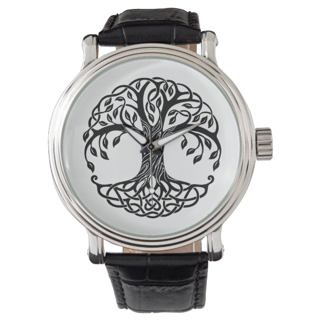 Celtic tree of life armbanduhr (Vorderseite)