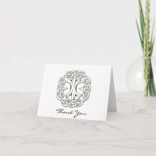 Celtic Tree of Life Danke (Vorderseite)