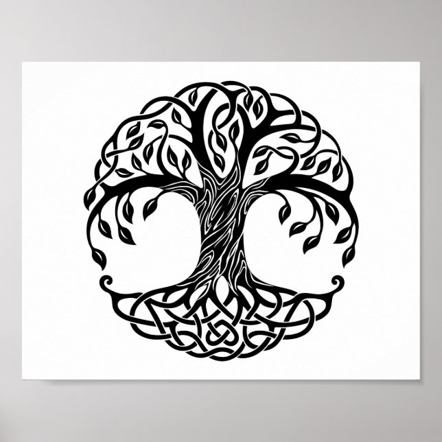Celtic tree of life poster (Vorne)
