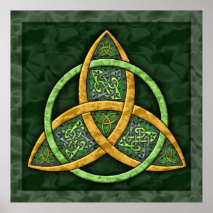 Celtic Trinity Art Print Poster