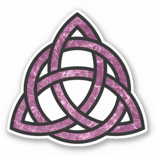 Celtic Trinity Knot Aufkleber (Vorderseite)