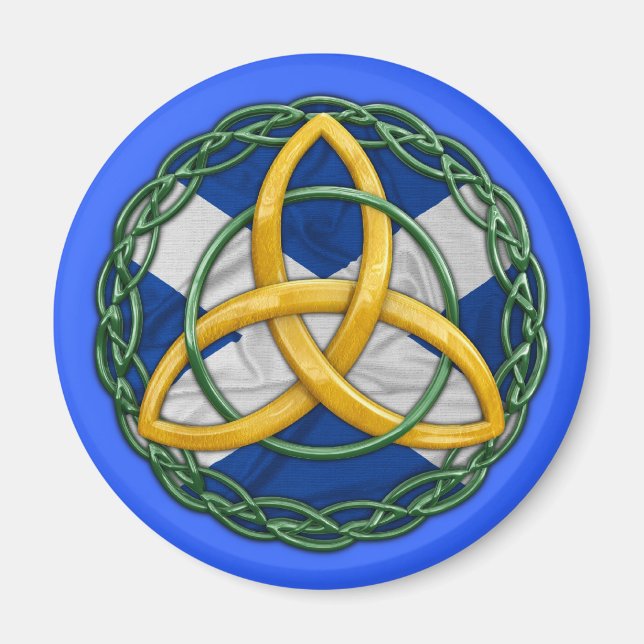 Celtic Trinity Knot Magnet (Vorne)