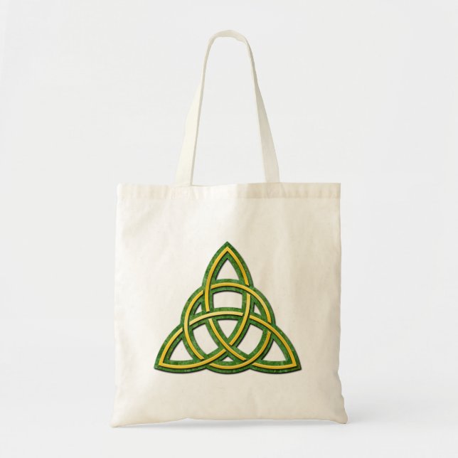 Celtic Trinity Knot oder Triqueta Tragetasche (Vorne)