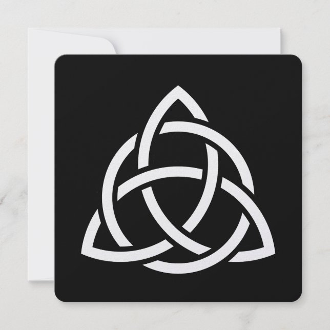 Celtic Trinity Knot Triquetra Symbol (Vorderseite)