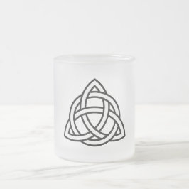 Celtic Trinity Knot Triquetra Symbol Mattglastasse