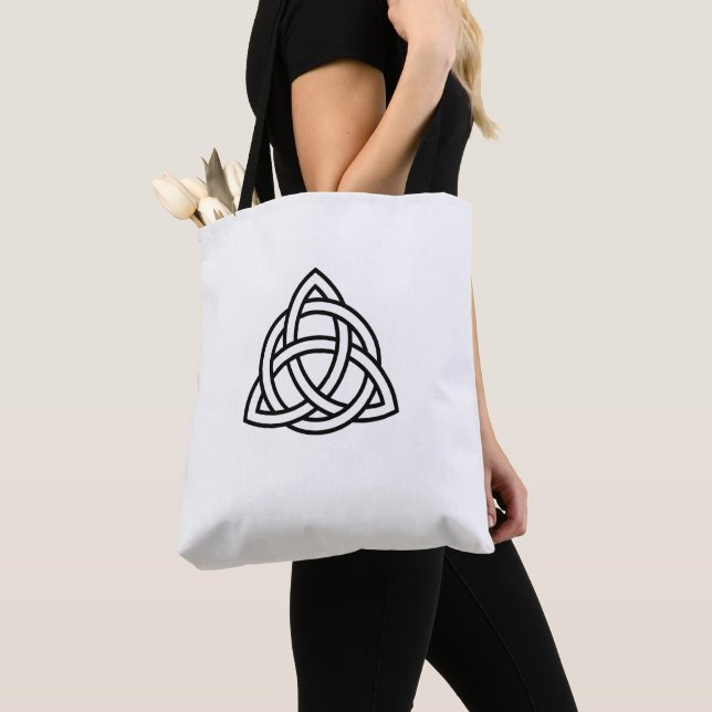 Celtic Trinity Knot Triquetra Symbol Tote Bag (Von Nahem)