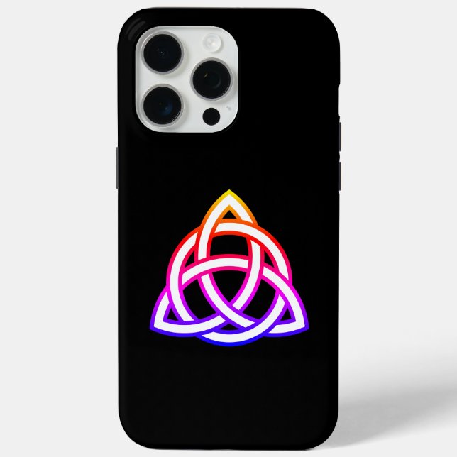 Celtic Trinity Knot Triquetra Wicca Case-Mate iPhone Hülle (Rückseite)