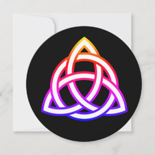 Celtic Trinity Knot Triquetra Wicca Einladung