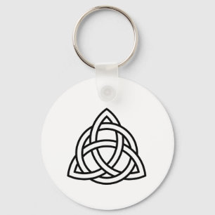 Celtic Trinity Knot Triquetra Wicca Schlüsselanhänger