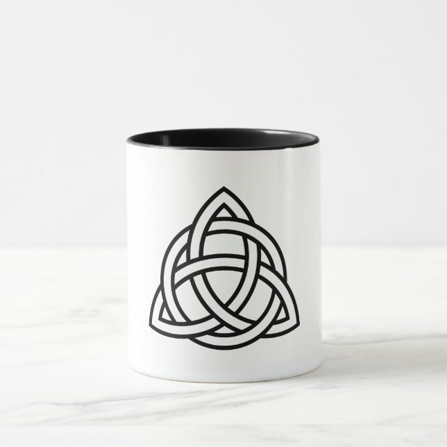 Celtic Trinity Knot Triquetra Wicca Tasse (Zentrum)