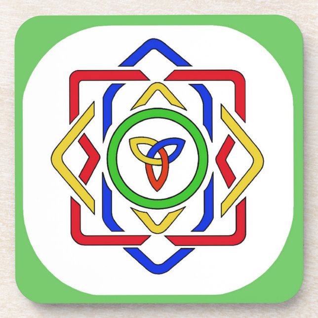 Celtic Trinity Knot Untersetzer (Vorderseite)