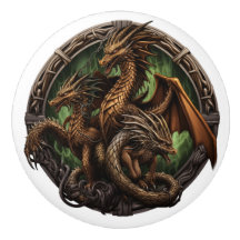 Celtic Triple Dragon