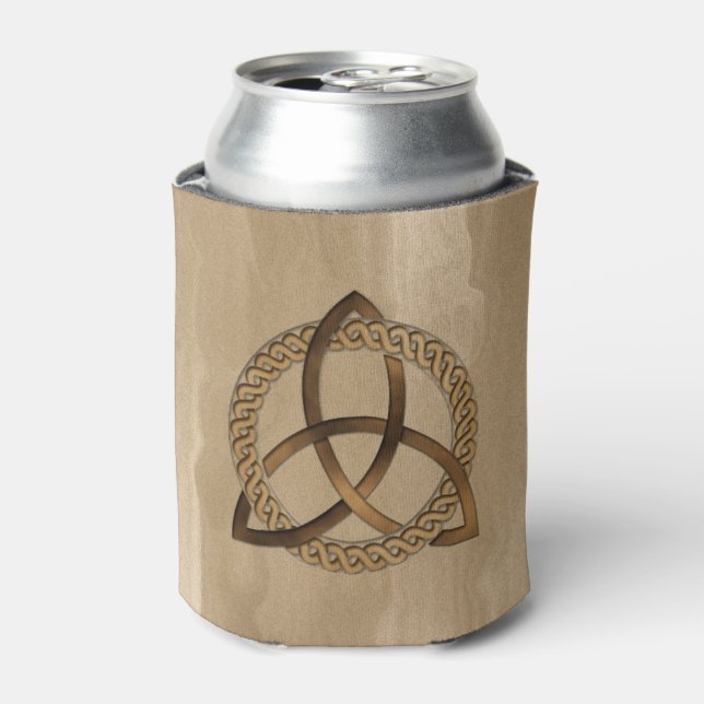 Celtic Triquetra Trinity Knot Can Cooler Dosenkühler (Kanne Vorderseite)