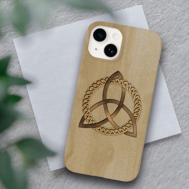 Celtic Triquetra Trinity Knot iPhone 14 Fall Case-Mate iPhone Hülle (Von Creator hochgeladen)