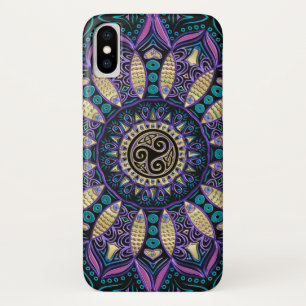 Celtic Triskele Mandala iPhone X Fall Case-Mate iPhone Hülle