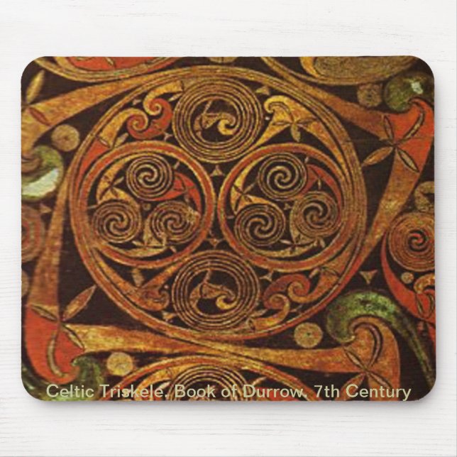 Celtic Triskele Mousepad (Vorne)