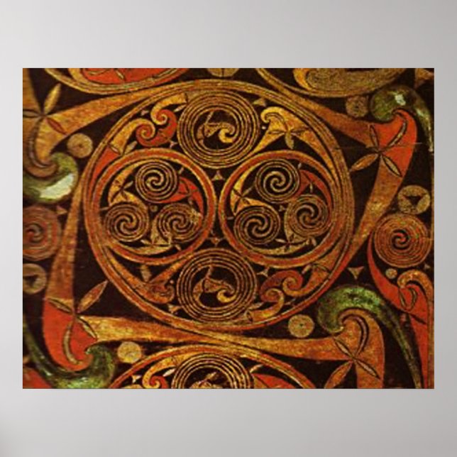 Celtic Triskele Poster (Vorne)