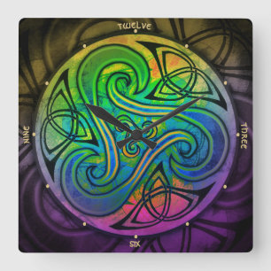 Celtic Triskele Uhr