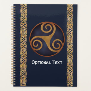 Celtic Triskelion (blau) Custom Planer