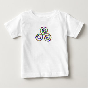 Celtic Triskelion Stärke Baby T-shirt