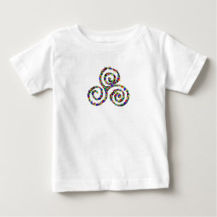 Celtic Triskelion Stärke Baby T-shirt