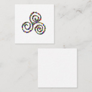 Celtic Triskelion Stärke Classic Begleitkarte