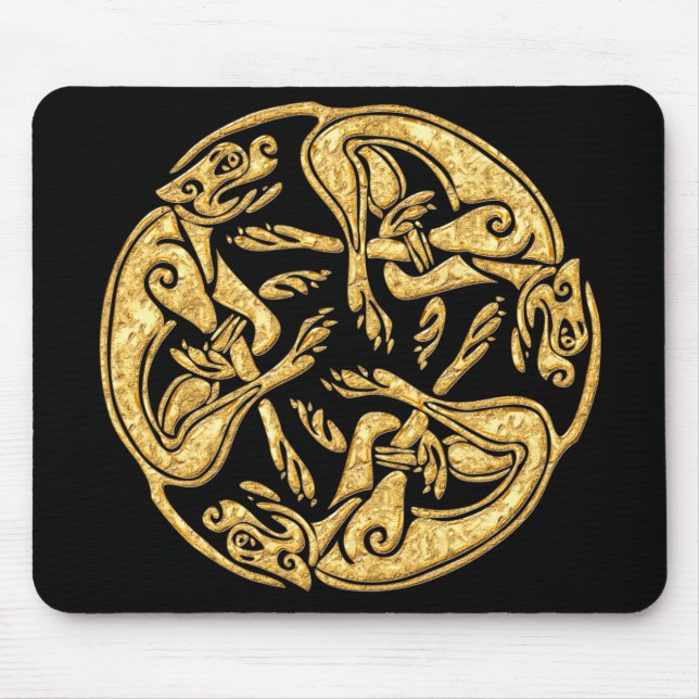 Celtic verfolgt digitale Kunst der Mousepad (Vorne)