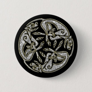 Celtic verfolgt traditionelles Verzierungsgold und Button