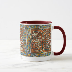 Celtic verschachteln Platten-Tasse Tasse