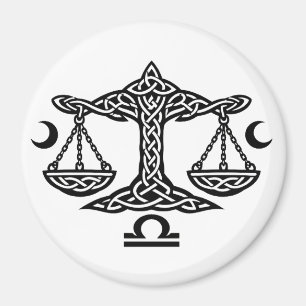 Celtic Waage Skalen von BurnsInHell Magnet
