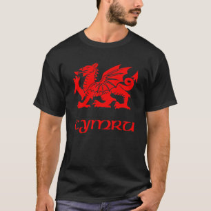 Celtic Wales Welsh Cymru Dragon T-Shirt