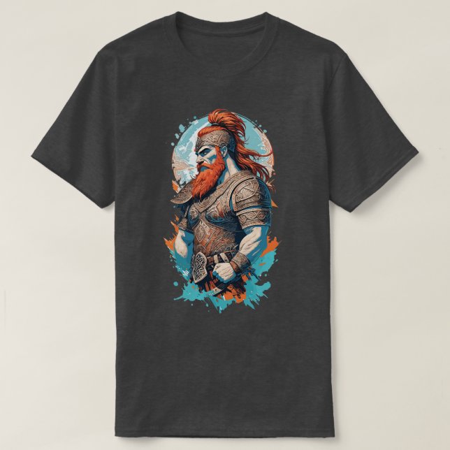 Celtic Warrior T-Shirt (Design vorne)